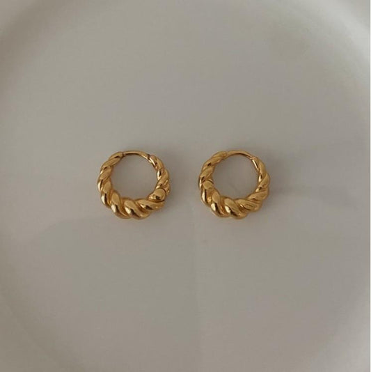 925 Sterling Silver Small Hoop Earrings