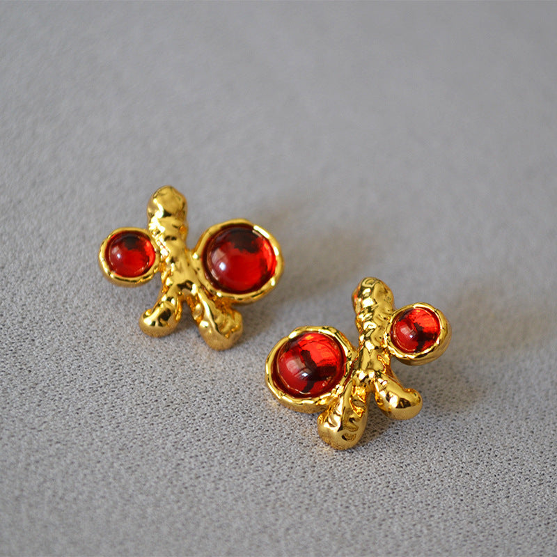 Brass Fashion Earrings