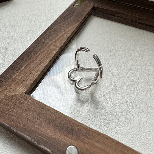 925 Sterling Silver Heart Ring