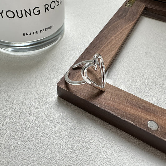 925 Sterling Silver Heart Ring