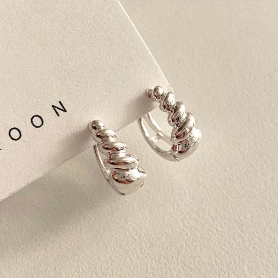 925 Sterling Silver Delicate Hoop Earrings