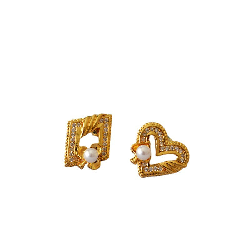 Brass Poker Earrings