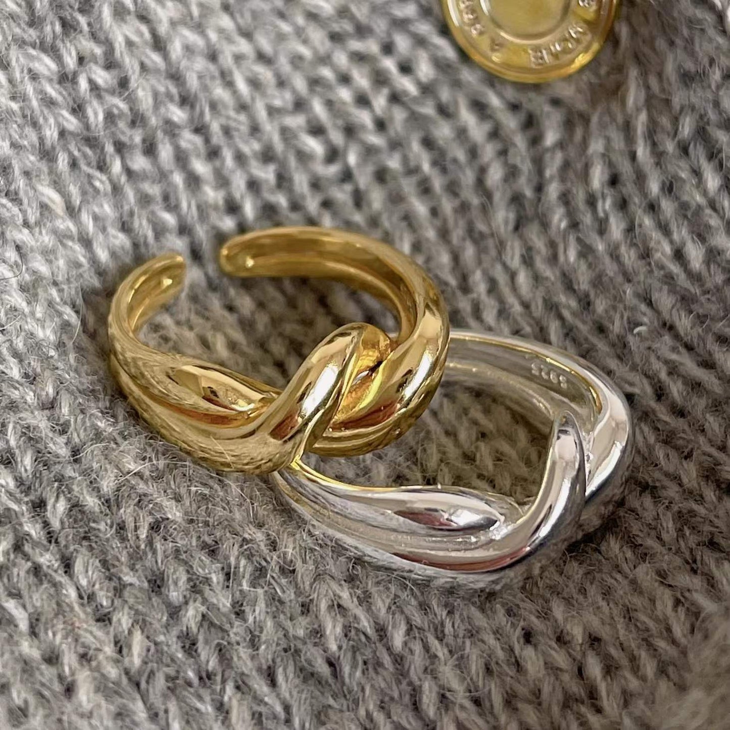 925 Sterling Silver Twisted Ring