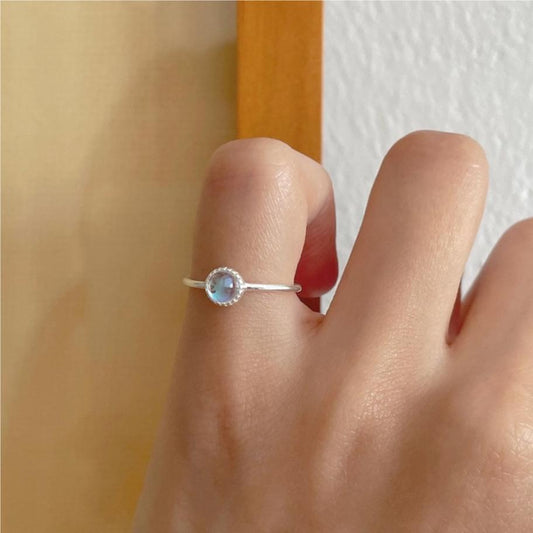 925 Sterling Silver Simple Fashion Ring