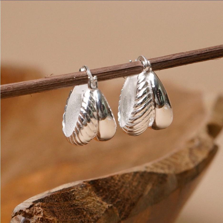 925 Sterling Silver Hoop Earrings