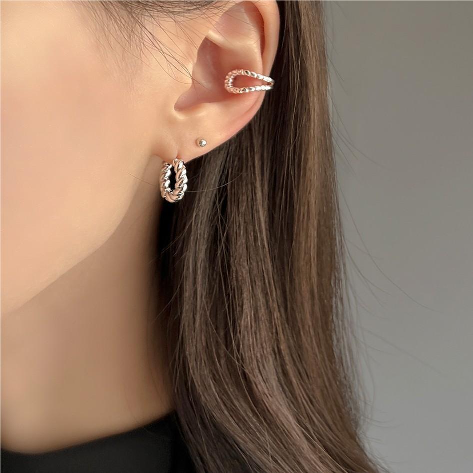 925 Sterling Silver Small Hoop Earrings