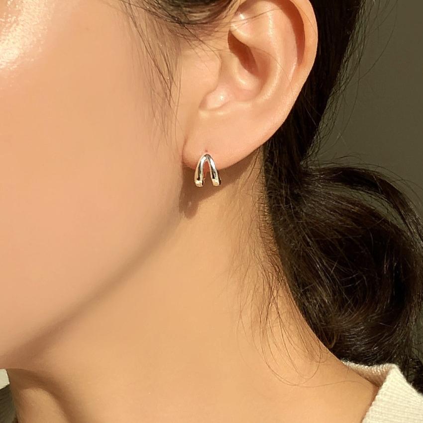 925 Sterling Silver Small Hoop Earrings