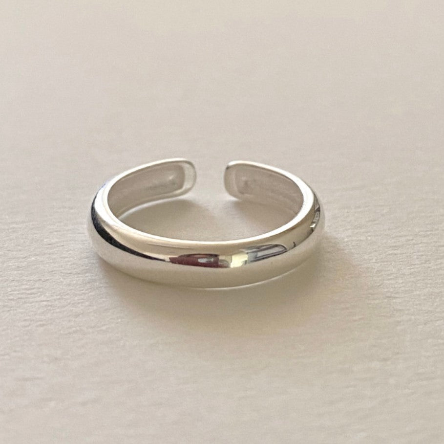 925 Sterling Silver High Polish Ring