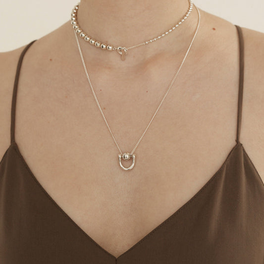 925 Sterling Silver Trendy Necklace