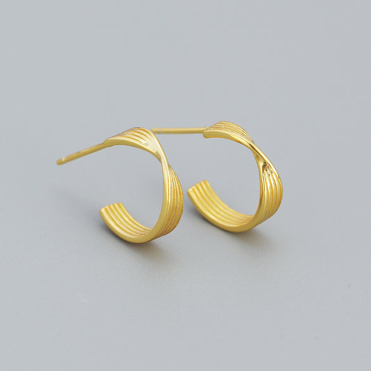 925 Sterling Silver Hoop Earrings