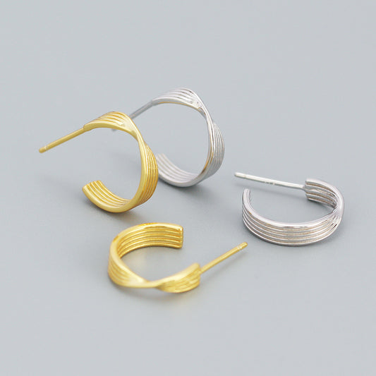 925 Sterling Silver Hoop Earrings