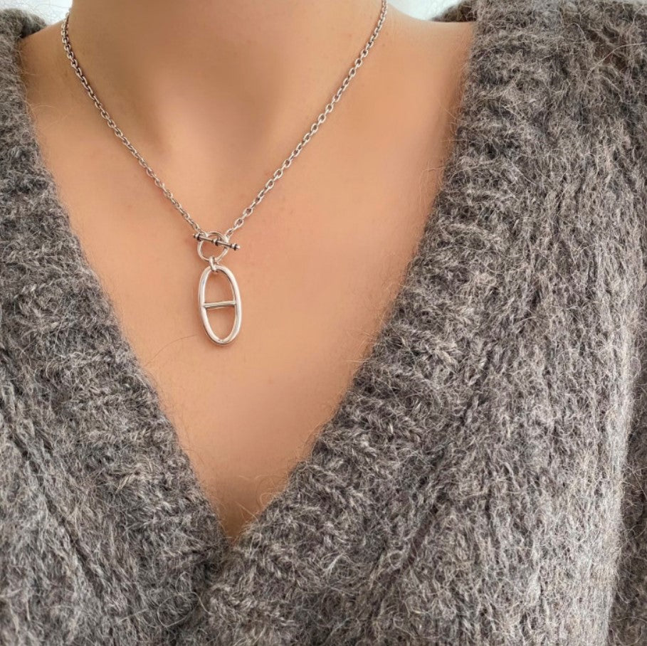 925 Sterling Silver Simple Fashion Necklace