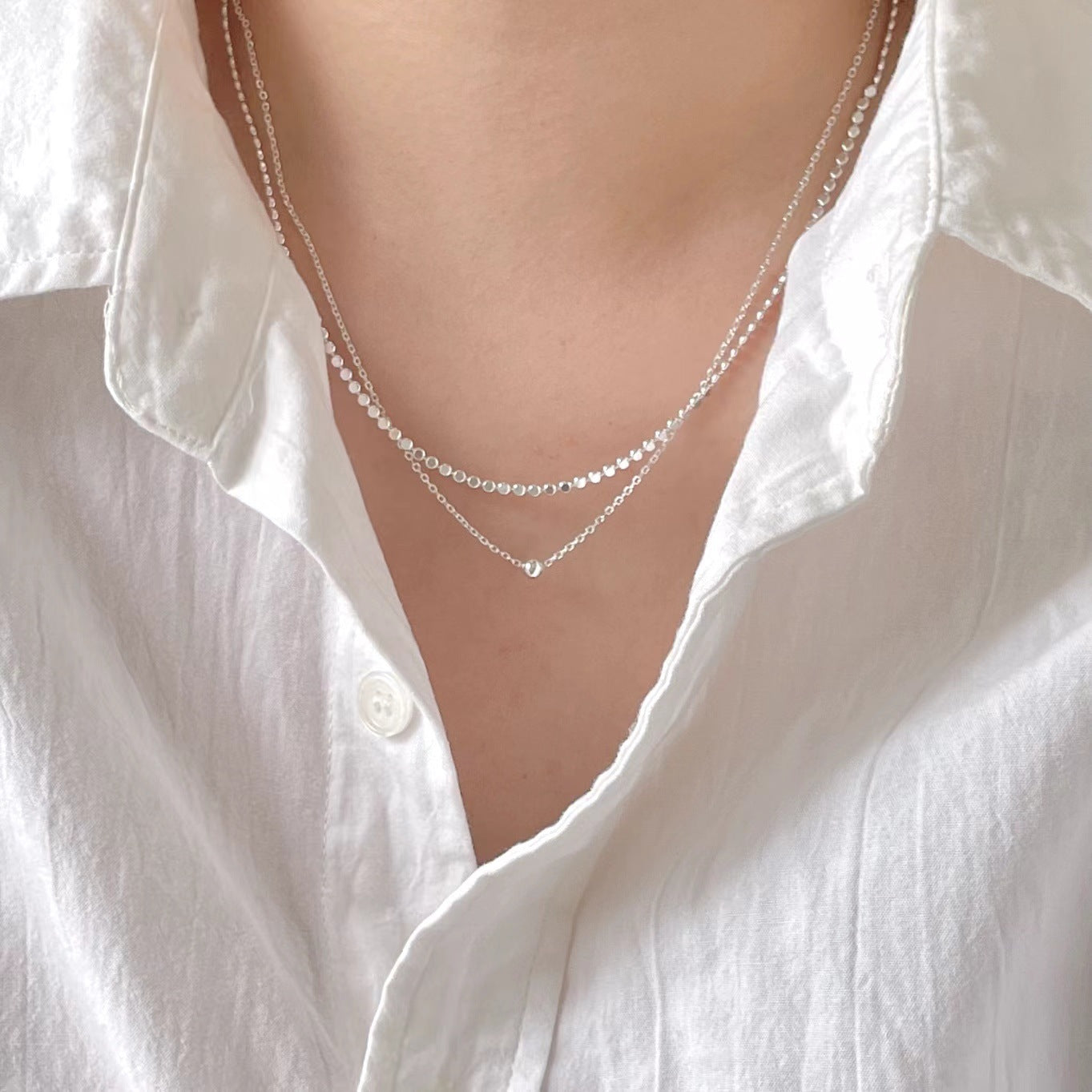 925 Sterling Silver Chain Necklace