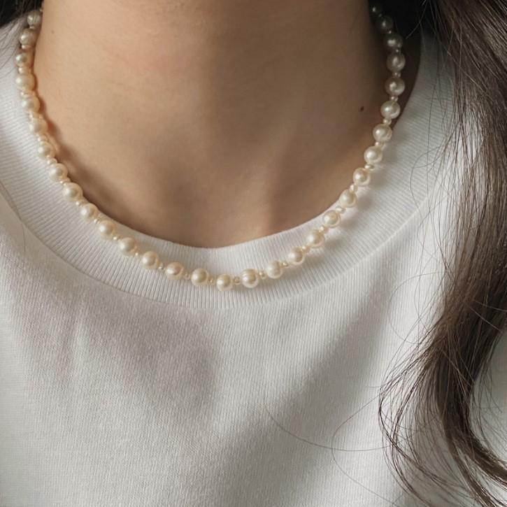 925 Sterling Silver Freshwater Pearl Necklace