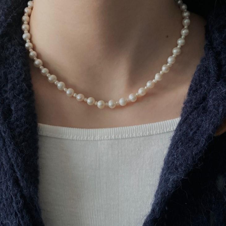 925 Sterling Silver Freshwater Pearl Necklace