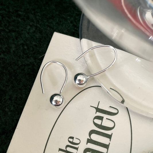 925 Sterling Silver Ball Earrings