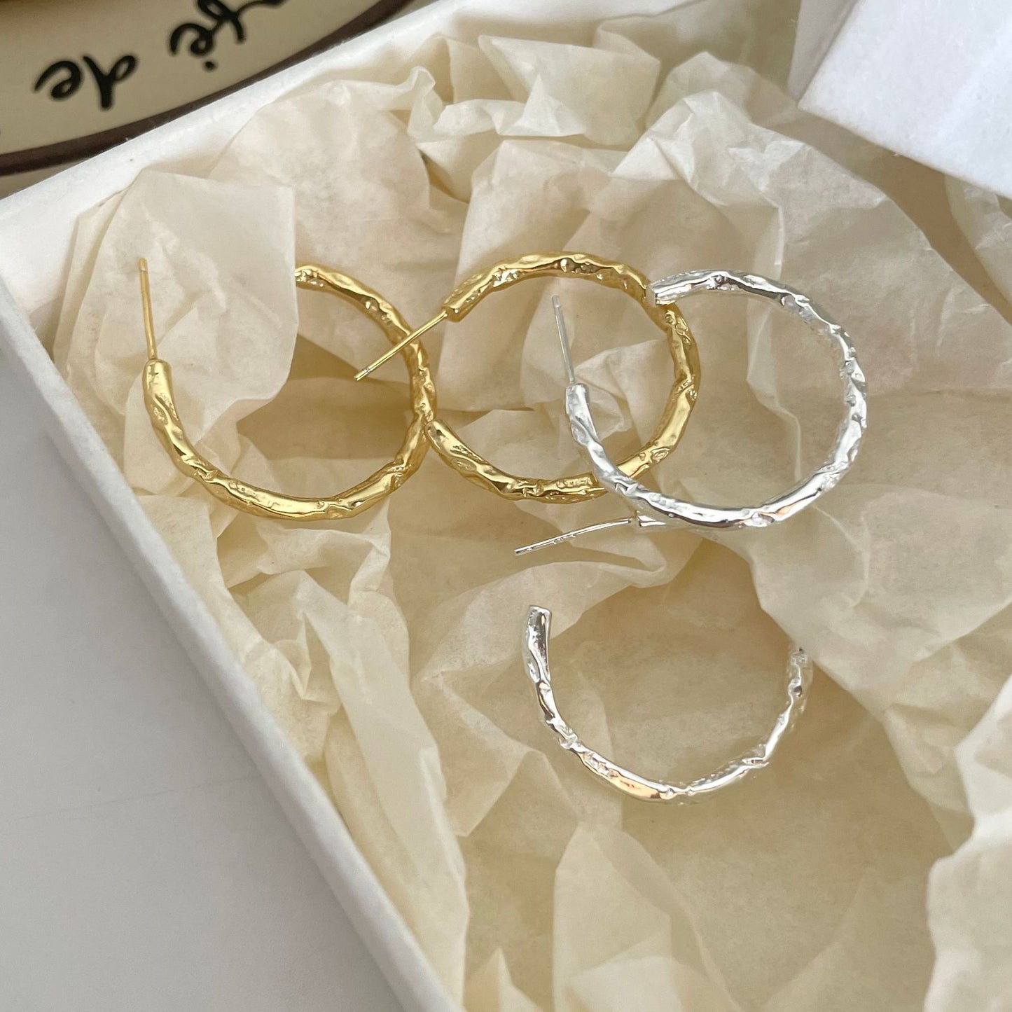 925 Sterling Silver Hoop Earrings