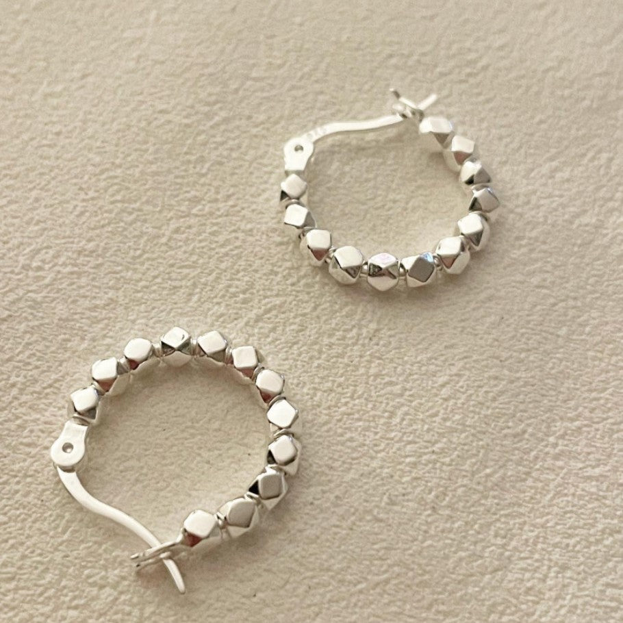 925 Sterling Silver Hoop Earrings