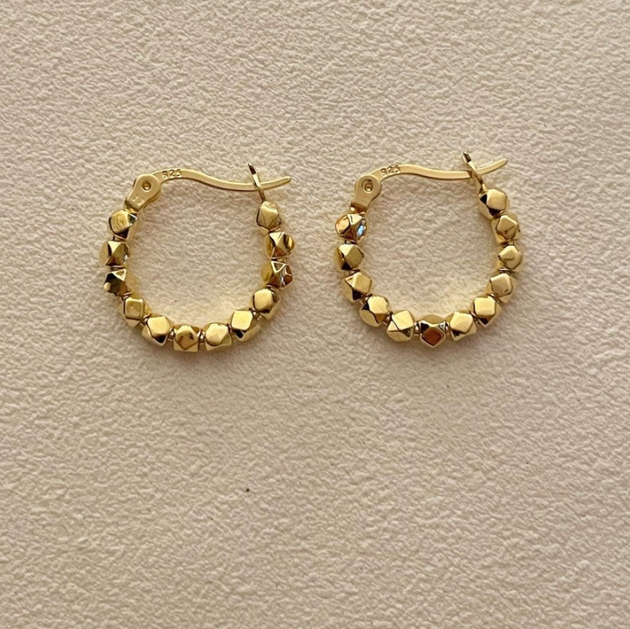 925 Sterling Silver Hoop Earrings