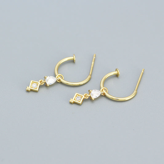 925 Sterling Silver Hoop Earrings