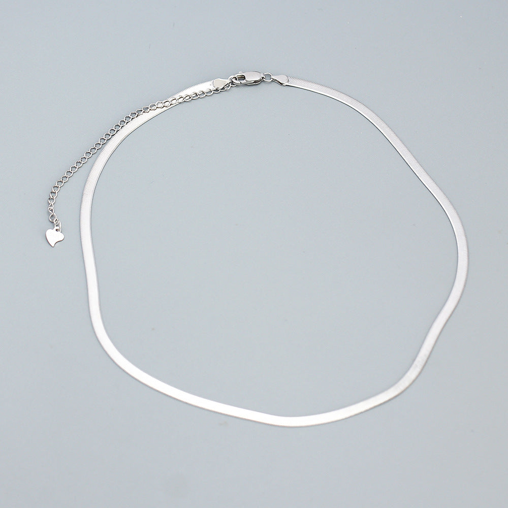 925 Sterling Silver Snake Chain Necklace