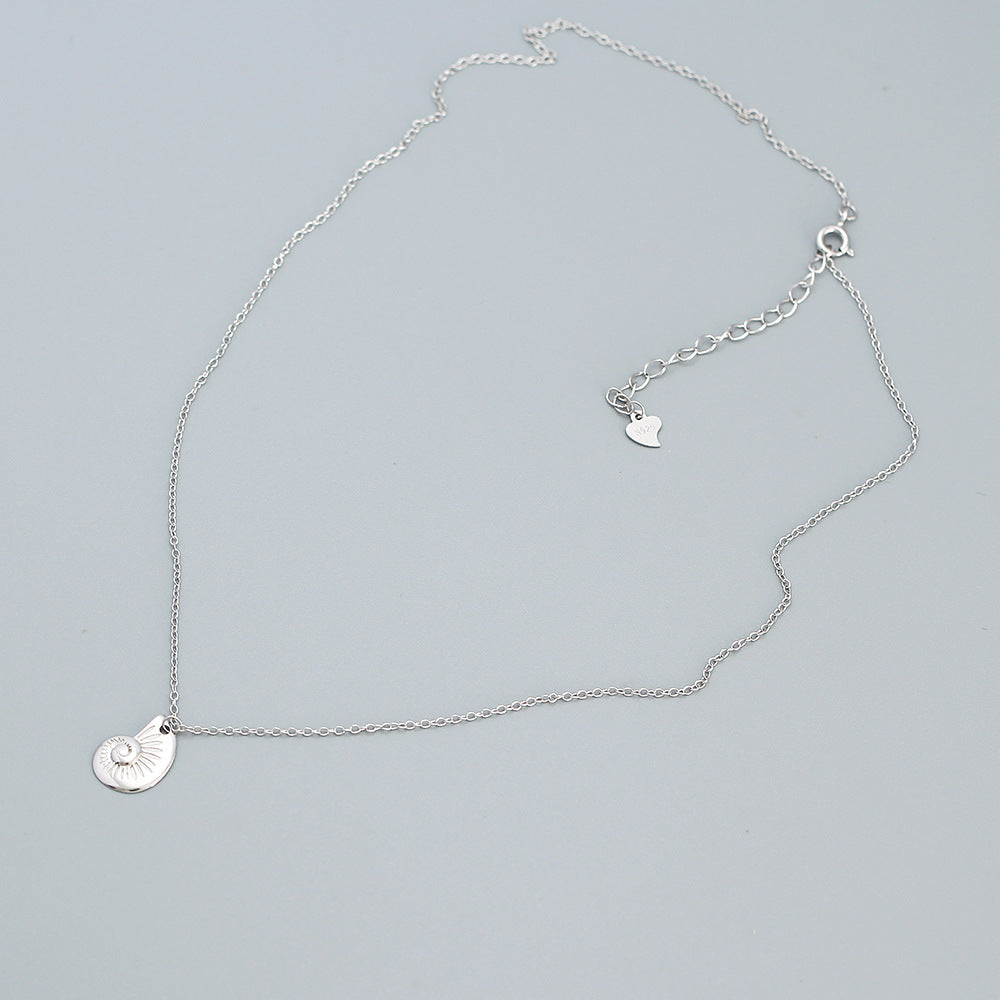 925 Sterling Silver Trendy Pendant Necklace