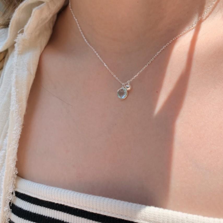 925 Sterling Silver Delicate Pendant Necklace