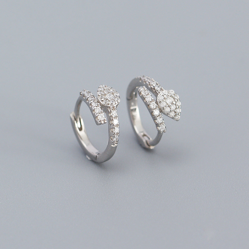 925 Sterling Silver Small Hoop Earrings