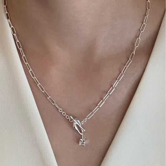 925 Sterling Silver Simple Chain Necklace