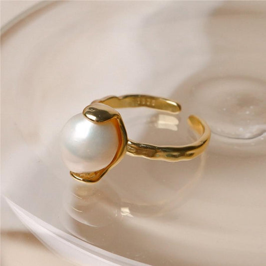 925 Sterling Silver Freshwater Pearl Ring