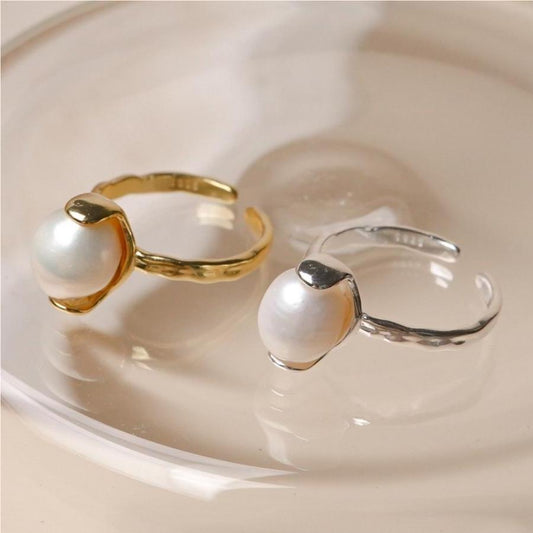 925 Sterling Silver Freshwater Pearl Ring