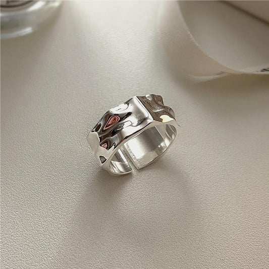 925 Sterling Silver Simple Fashion Ring