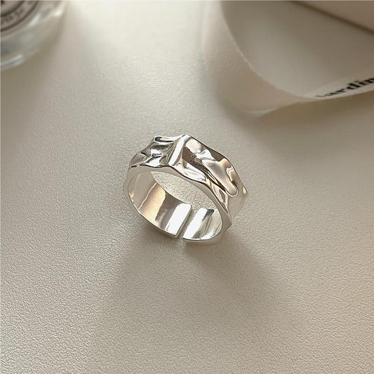 925 Sterling Silver Simple Fashion Ring