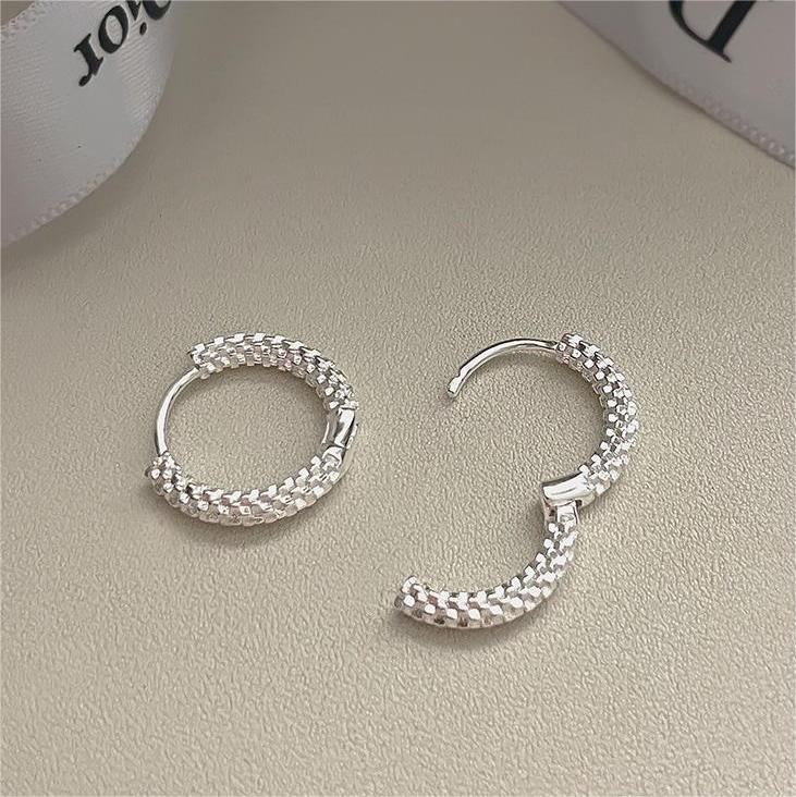 925 Sterling Silver Hoop Earrings