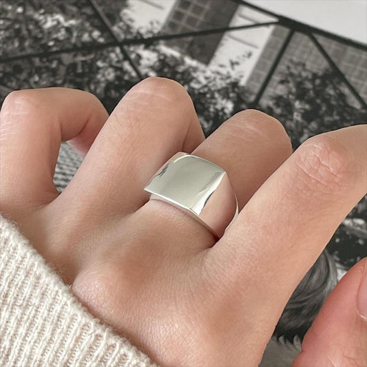 925 Sterling Silver High Polish Ring