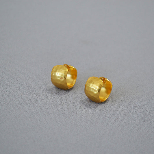 Brass Small Hoop Earrings